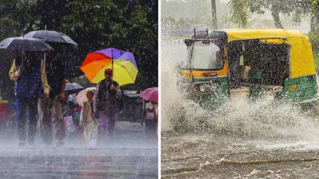 भारत के कई राज्यों में सक्रिय मौसम के कारण भारी बारिश का अनुमान है....