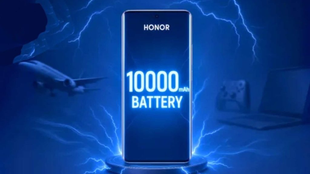 Honor एक ऐसे स्मार्टफोन पर भी काम कर रही है जिसमें 10,000mAh की बैटरी होगी। टिप्स्टर...