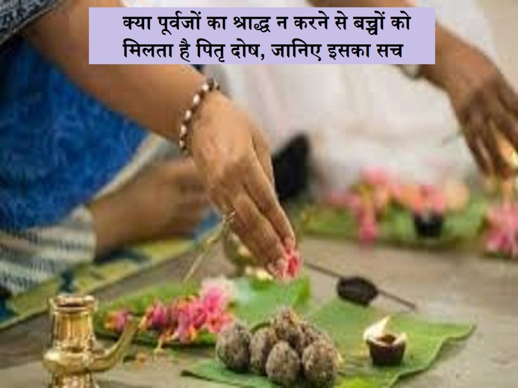 પિતુ પક્ષ 2025: શું બાળકોને પૂર્વજોના શ્રદ્ધા ન કરીને પિત્રા દોશા મળતા નથી, … Post