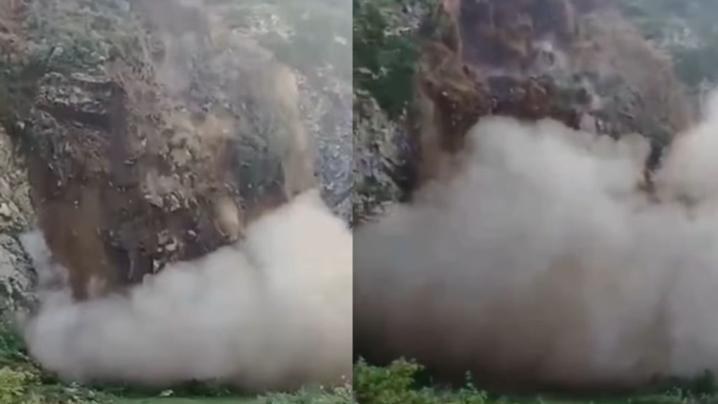 हजारीबाग के सदर प्रखंड स्थित बाभनबे पहाड़ी का एक बड़ा हिस्सा सोमवार को ढह...