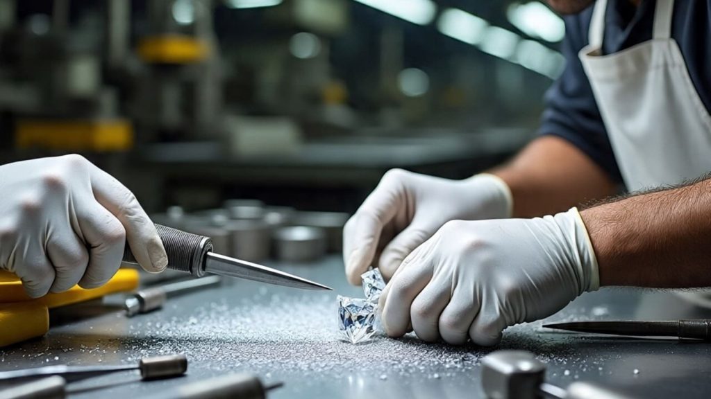 डायमंड कटिंग और पॉलिशिंग के काम में लगे करीब 1 लाख लोगों को अपना रोजगार खोना...