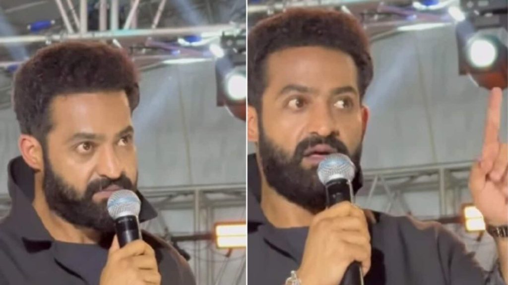 जूनियर एनटीआर का एक वीडियो वायरल हो रहा है इसमें वह फैन्स पर भड़क गए हैं।...