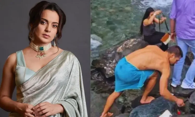 Kangana Ranaut share Video of Foreign touris