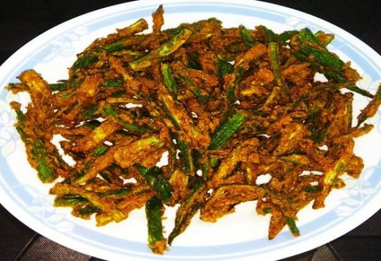 crispy bhindi