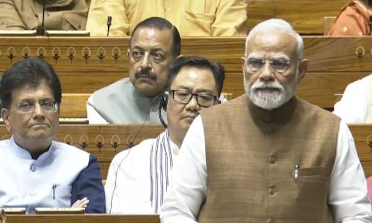 प्रधानमंत्री मोदी का कांग्रेस पर हमला, कहा- पाकिस्तान के प्रवक्ता की तरह कर रही काम