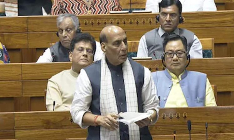 'ऑपरेशन सिंदूर' पर बहस शुरू, राजनाथ बोले- 22 मिनट में ढेर किए 100 से ज्यादा आतंकवादी