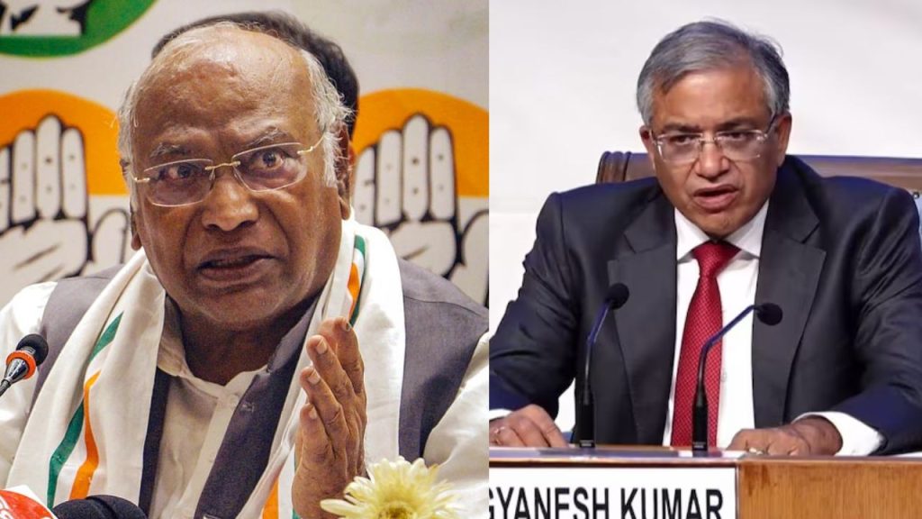 राहुल गांधी के 2024 के लोकसभा चुनाव में वोट चोरी के आरोपों पर मुख्य चुनाव...