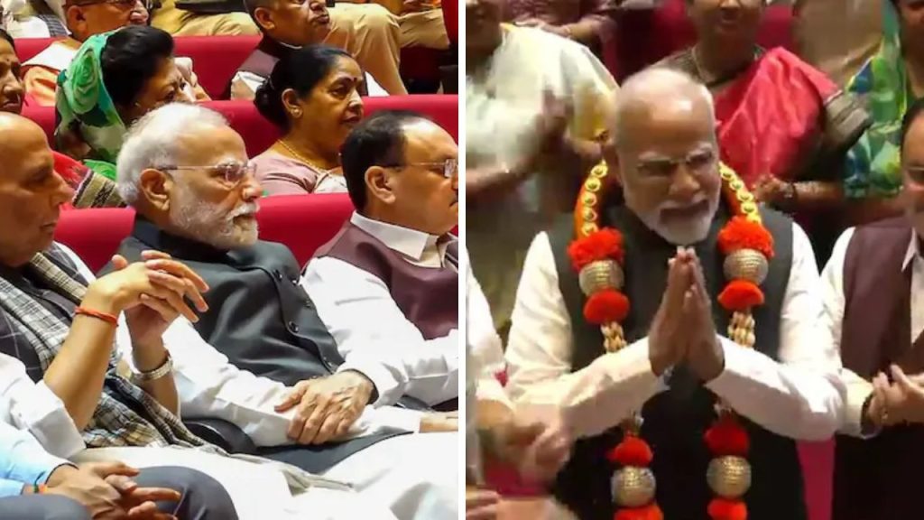 NDA सांसदों ने ऑपरेशन सिंदूर और महादेव की सफलता पर प्रस्ताव पारित कर सेना के...