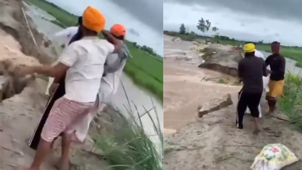 પંજાબમાં સતત મુશળધાર વરસાદથી પૂર જેવી પરિસ્થિતિઓ created ભી થઈ છે …. पंजाब में लगातार हो रही मूसलाधार बारिश ने बाढ़ जैसे हालात पैदा कर दिए हैं....