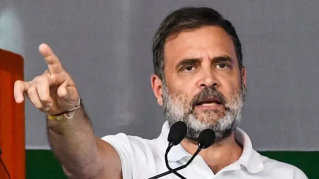 राहुल गांधी ने 'वोट चोरी' के मुद्दे पर वीडियो जारी कर सरकार और चुनाव आयोग पर...