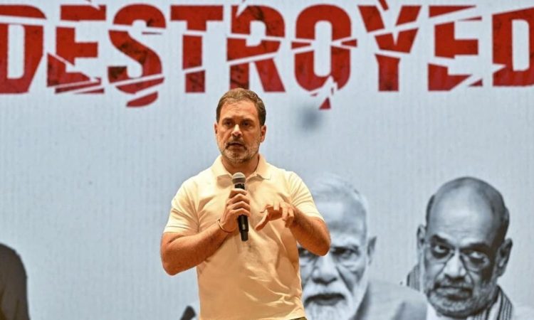 नेता विपक्ष राहुल गांधी ने आठ मिनट के इस नए वीडियो में बिहार में...