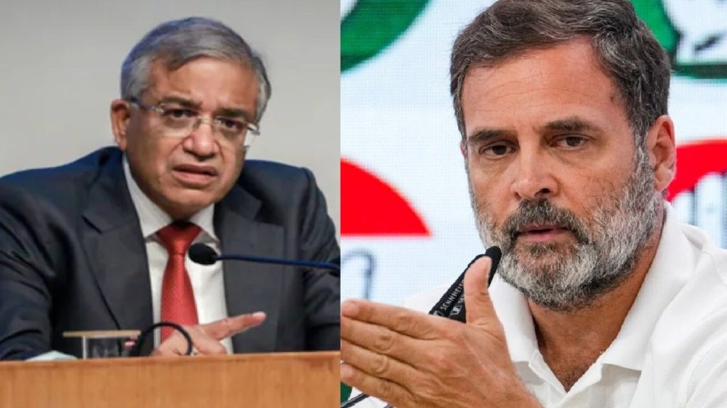 ગાયનેશ કુમારે કહ્યું, ‘સૂચિમાં દો and લાખ મતદારોના નામ બનાવટી છે … ज्ञानेश कुमार ने कहा, 'कोई किसी सूची में डेढ़ लाख मतदाताओं के नाम फर्जी होने...