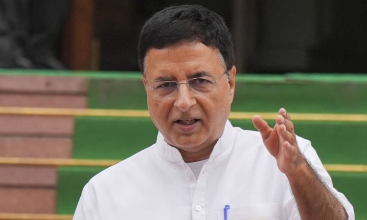 कांग्रेस नेता रणदीप सुरजेवाला ने भारत के निर्वाचन आयोग पर हरियाणा के 2024...