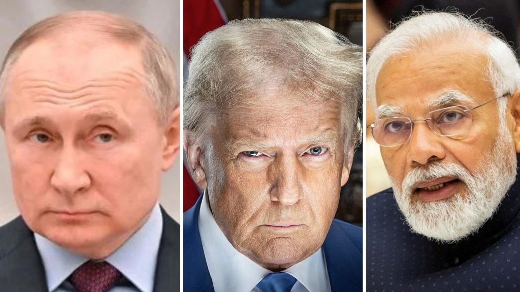 ડબ્લ્યુએચઓ માટે રશિયા યુદ્ધ મશીન: ડોનાલ્ડ ટ્રમ્પે ભારત પર 25 % વધારાના ટેરિફની જાહેરાત કરી … Who Funds Russia War Machine: डोनाल्ड ट्रंप ने भारत पर 25 फीसदी एक्स्ट्रा टैरिफ की घोषणा कर...