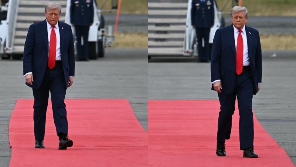 कालीन पर चलते समय ट्रंप के लड़खड़ाती कदमों ने सोशल मीडिया पर चर्चाओं का...