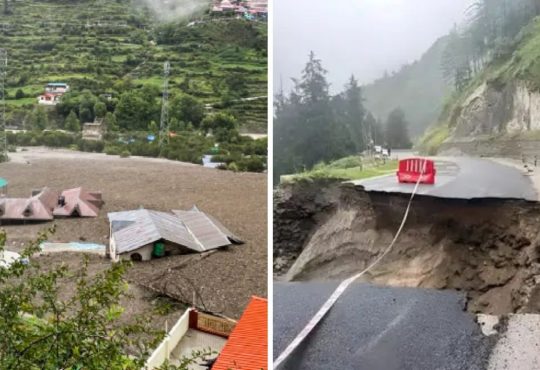 उत्तरकाशी के धराली गांव में बादल फटने और उसके कुछ घंटों बाद भूस्खलन की...