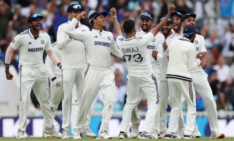 ભારતે સૌથી નીચા માર્જિનથી મેચ જીતીને એક નવો ટેસ્ટ રેકોર્ડ બનાવ્યો भारत ने रचा नया टेस्ट रिकॉर्ड, सबसे कम अंतर से मैच जीतकर किया कमाल