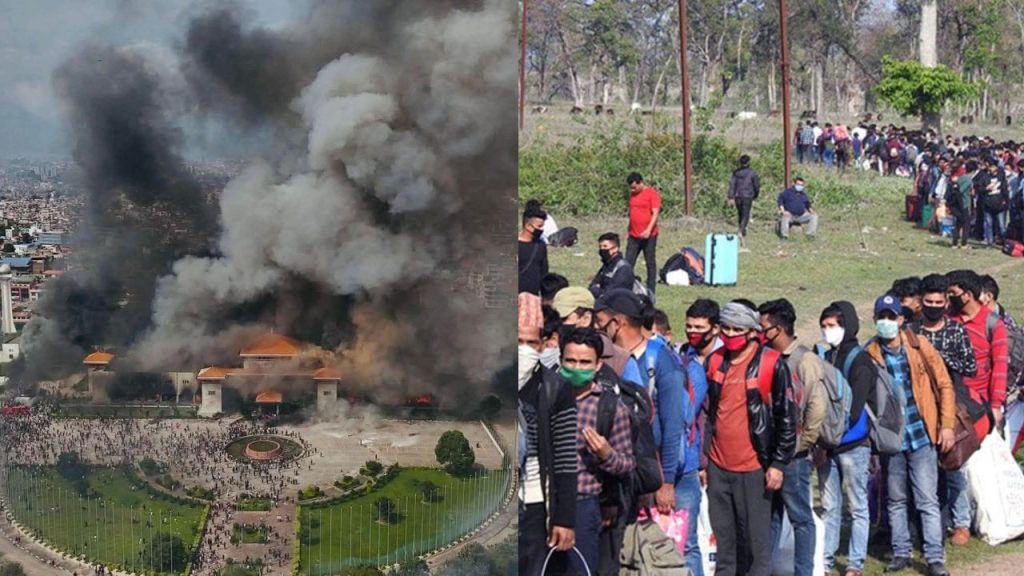 नौकरी पाने के लिए आए एक युवक ने कहा, 'वहां बहुत भ्रष्टाचार और बेरोजगारी है....