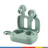 સ્કુલકેન્ડી ડાઇમ 3 ટ્રુ વાયરલેસ ઇયરબડ્સ | મલ્ટિપોઇન્ટ બ્લૂટૂથ જોડી, 20-કલાકની બેટરી લાઇફ, બિલ્ટ-ઇન માઇક, ઓટો કનેક્ટ, અવાજ-આઇસોલેટીંગ ફિટ | આઇફોન અને એન્ડ્રોઇડ સાથે સુસંગત - પ્રીપ્પી સેજ