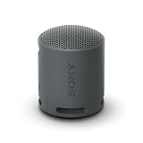 Sony SRS-XB100 વાયરલેસ બ્લૂટૂથ પોર્ટેબલ લાઇટવેઇટ સુપર-કોમ્પેક્ટ ટ્રાવેલ સ્પીકર, એક્સ્ટ્રા-ટ્યુરેબલ IP67 વોટરપ્રૂફ અને ડસ્ટપ્રૂફ, 16 કલાક બૅટ, વર્સેટાઇલ સ્ટ્રેપ, એક્સ્ટ્રા બાસ અને હેન્ડ્સ-ફ્રી કૉલિંગ-બ્લેક