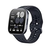 એમેઝફિટ બિપ 6 સ્માર્ટ વ Watch ચ 46 મીમી, 14 દિવસની બેટરી, 1.97 "એમોલેડ ડિસ્પ્લે, જીપીએસ અને ફ્રી નકશા, એઆઈ, બ્લૂટૂથ ક call લ અને ટેક્સ્ટ, આરોગ્ય, ફિટનેસ અને સ્લીપ ટ્રેકર, 140+ વર્કઆઉટ મોડ્સ, 5 એટીએમ વોટર-રેઝિસ્ટન્સ, બ્લેક
