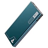 10000 એમએએચ બેટરી, 22.5 ડબલ્યુ ફાસ્ટ ચાર્જિંગ, યુએસબી ટાઇપ-સી ઇનપુટ, 12-લેયર સ્માર્ટ આઇસી પ્રોટેક્શન, એલઇડી સૂચકાંકો અને એલ્યુમિનિયમ એલોય કેસીંગ (સ્ટીલ બ્લુ) સાથે બોટ એનર્જીશૂમ પીબી 300 પાવરબેંક