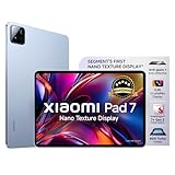 ઝિઓમી પેડ 7 નેનો ટેક્સચર ડિસ્પ્લે [Smartchoice] સ્નેપડ્રેગન 7+ જનરલ 3 | 3.2 કે ડિસ્પ્લે (28.44 સે.મી. /11.2 ") ટેબ્લેટ | 12 જીબી, 256 જીબી