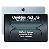 સેગમેન્ટ 9340 એમએએચમાં સૌથી મોટી બેટરી સાથે વનપ્લસ પેડ લાઇટ, વિશાળ 11 "(27.94 સે.મી.) 500 નીટ્સની તેજ સાથે ડિસ્પ્લે અને વિડિઓ પ્લેબેકનો 11 કલાકનો વિડિઓ, 6 જીબી રેમ 128 જીબી સ્ટોરેજ, વાઇ-ફાઇ કન્નેસીટી, એરો બ્લુ