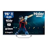 વાળ 189 સે.મી. (75) એસ 800 સિરીઝ 4 કે અલ્ટ્રા એચડી સ્માર્ટ ક્યુએલડી ગૂગલ ટીવી 75 એસ 800 ક્યુટી-પી (ગ્રે)