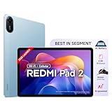 Redmi Pad 2 Wi-Fi + સેલ્યુલર, એક્ટિવ પેન સપોર્ટ, 27.94cm(11") મોડલ, 2.5K શાર્પ એન્ડ ક્લિયર ડિસ્પ્લે, 8GB, 256GB, આખો દિવસ અને વધુ 9000mAh બેટરી, AI-સક્ષમ, Dolby Atmos, Blueky S2, HyperOS