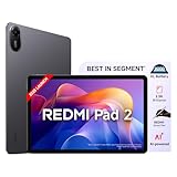 Redmi Pad 2, WiFi એક્ટિવ પેન સપોર્ટ, 27.94Cm(11") મોડલ, 2.5K શાર્પ એન્ડ ક્લિયર ડિસ્પ્લે, 4GB, 128GB, આખો દિવસ અને વધુ 9000Mah બેટરી, AI-સક્ષમ, Dolby Atmos, Hyperos 2, Graphite Grey