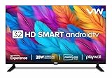 વીડબ્લ્યુ 80 સે.મી. (32 ઇંચ) પ્લેવ all લ ફ્રેમલેસ સિરીઝ એચડી રેડી એન્ડ્રોઇડ સ્માર્ટ એલઇડી ટીવી વીડબ્લ્યુ 32 એફ 5