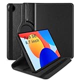 ટીજીકે 360 રોટેટેબલ સ્માર્ટ ફ્લિપ કેસ કવર રેડમી પેડ સે 8.7 ઇંચ ટેબ્લેટ (બ્લેક)