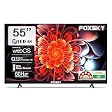 Foxsky 139.7 cm (55 ઇંચ) 4K અલ્ટ્રા HD સ્માર્ટ LED ટીવી 55FS-VS (બ્લેક)