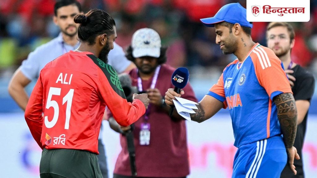 बांग्लादेश टीम एशिया कप 2025 में भारत के खिलाफ सुपर-4 मैच में नए कप्तान के साथ...