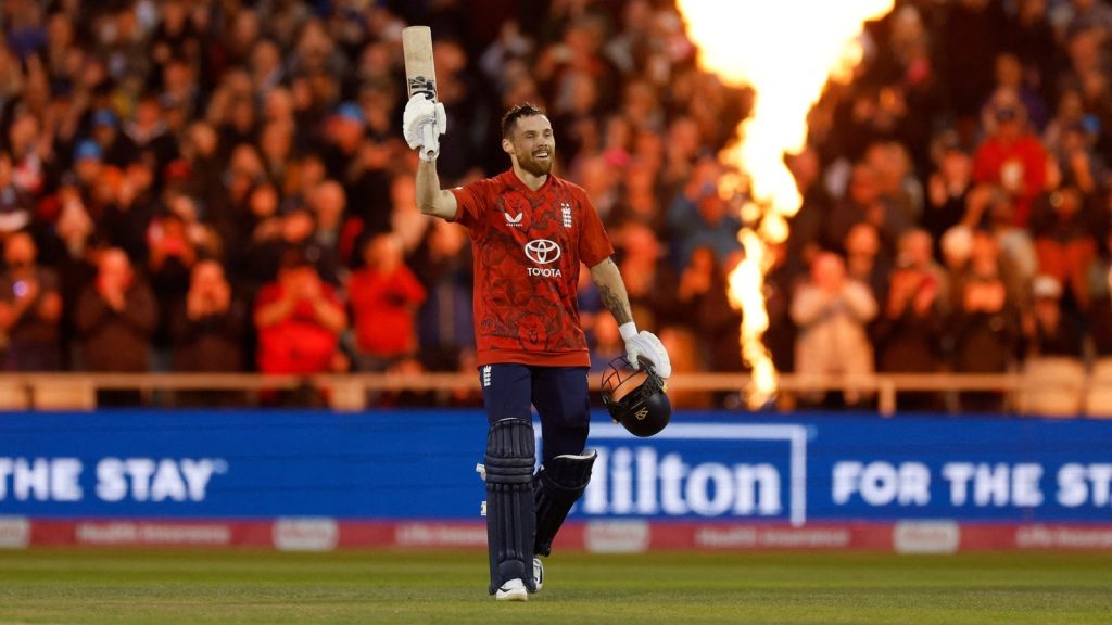 ઇંગ્લેન્ડે દક્ષિણ આફ્રિકા સામે બીજા ટી 20 આઇમાં 300 -રૂન માર્કને પાર કર્યો. કોઈપણ … इंग्लैंड ने साउथ अफ्रीका के खिलाफ दूसरे T20I में 300 रन का आंकड़ा पार किया। किसी...