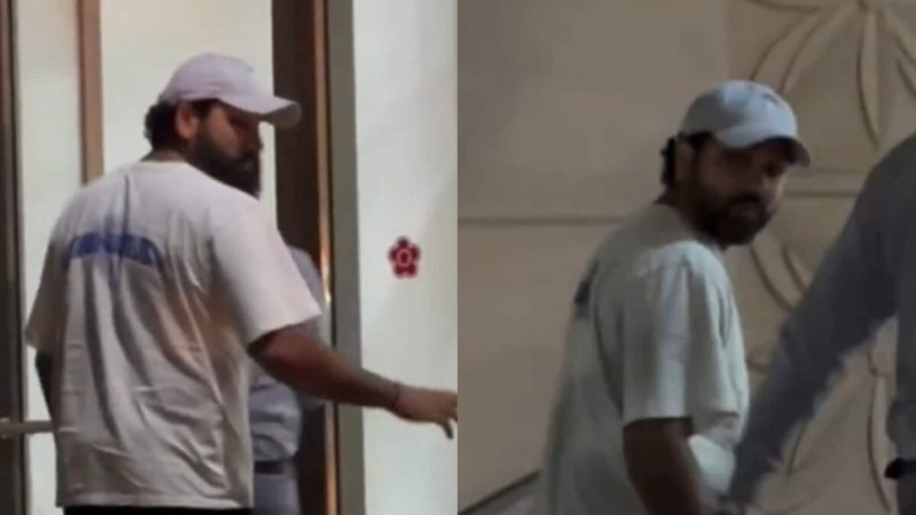 रोहित शर्मा का सोमवार, 8 सितंबर की देर रात अस्पताल पहुंचने का वीडियो सोशल...