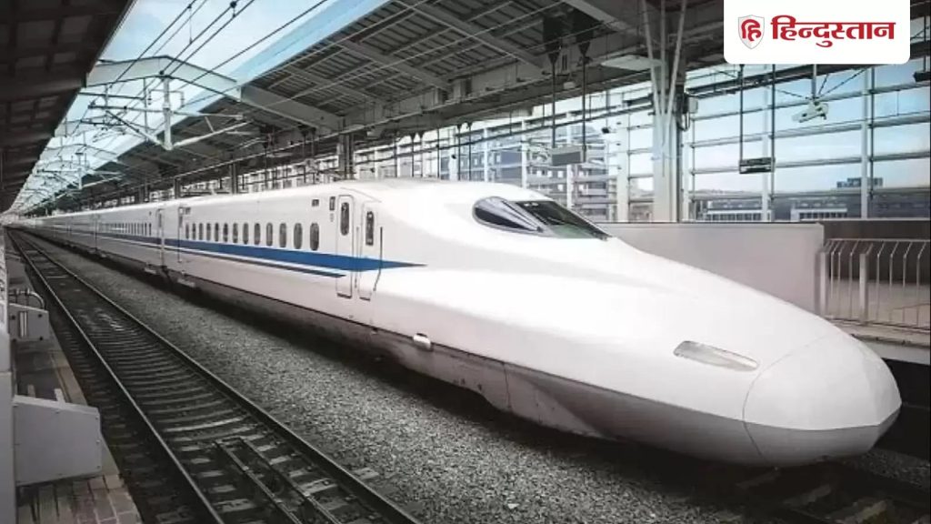 રેલ્વે પ્રધાને કહ્યું કે બુલેટ ટ્રેન મધ્યમ વર્ગ માટે પરિવહનનું સાધન હશે અને … रेल मंत्री ने कहा कि बुलेट ट्रेन मध्यम वर्ग के लिए परिवहन का साधन होगी और...
