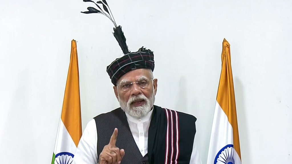 मणिपुर के चूड़ाचांदपुर में आयोजित जनसभा को संबोधित करते हुए पीएम ने सभी...