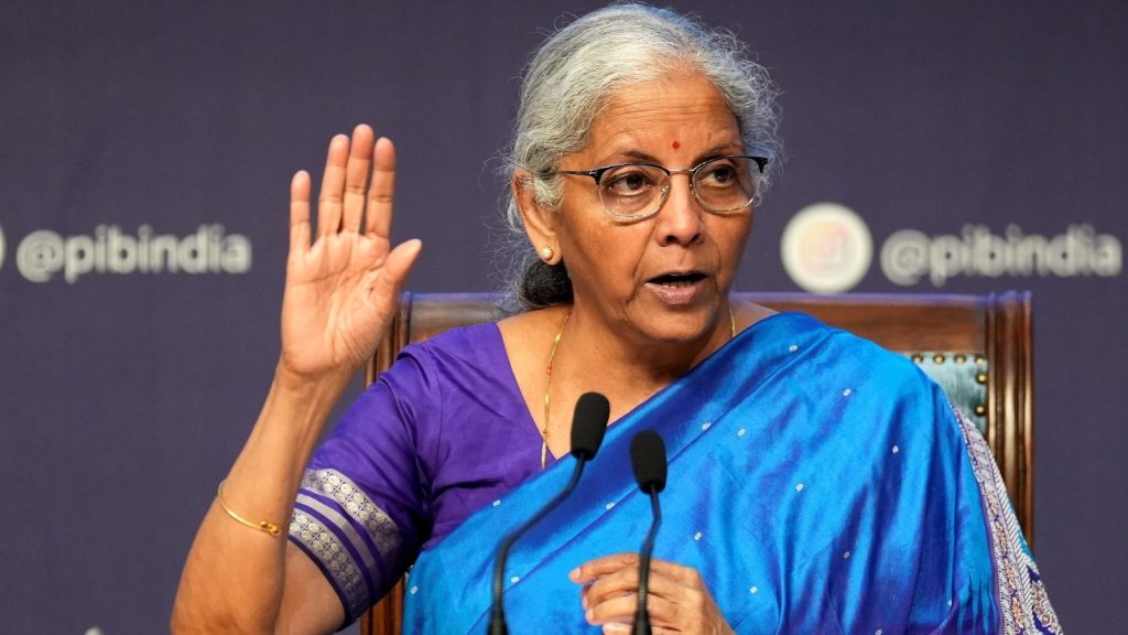 જીએસટી કાઉન્સિલની 56 મી બેઠકમાં નાણાં પ્રધાન સિથારામનો નિર્ણય … वित्त मंत्री सीतारमण ने जीएसटी परिषद की 56वीं बैठक में लिये गए निर्णय के...