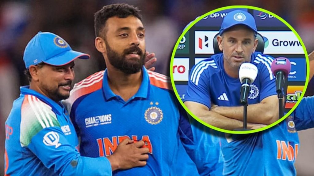 ભારતીય કોચ ટેનએ માઇક હેકની બડાઈ મારવા પર અરીસો બતાવ્યો છે. माइक हेसन के शेखी बघारने पर भारतीय कोच टेन डोएशे ने आइना दिखाया है।...