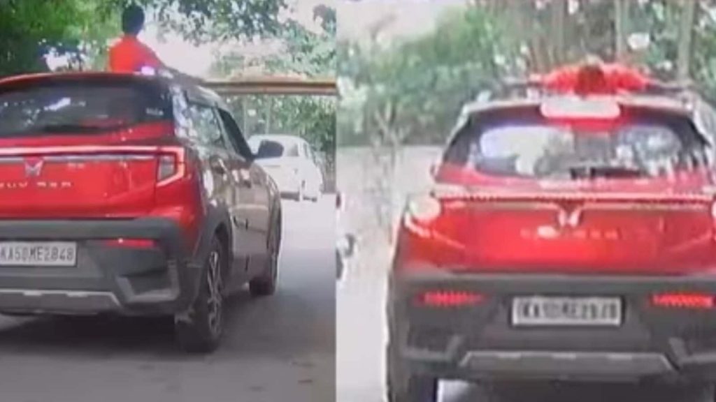 बेंगलुरु सिटी ट्रैफिक पुलिस ने कार में बच्चों के सनरूफ इस्तेमाल करने को...