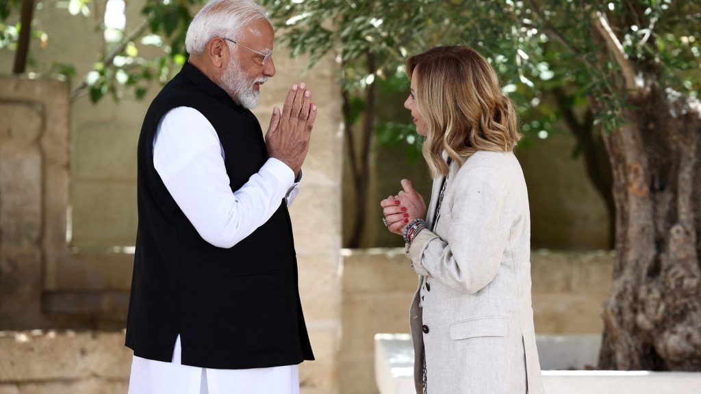 पीएम नरेंद्र मोदी ने इटली की प्रधानमंत्री जॉर्जिया मेलोनी से फोन पर बात...