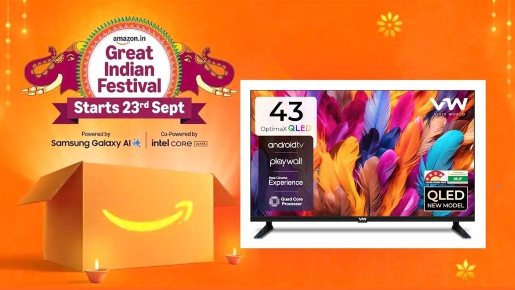 Smart TV खरीदने का प्लान कर रहे हैं, तो Amazon Great Indian sale 2025 में आपके लिए बहुत कुछ है। सेल...