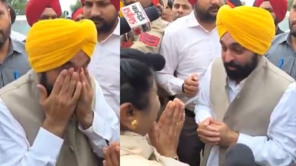 फिरोज़पुर में आई बाढ़ से तबाही का मंजर देखने पहुंचे पंजाब के मुख्यमंत्री...