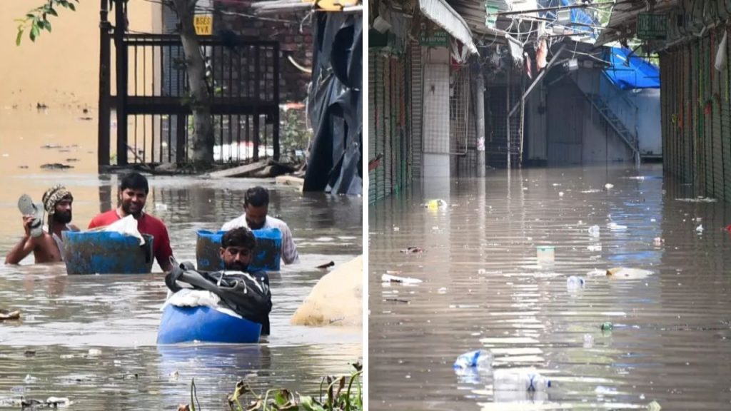 दिल्ली में यमुना नदी का जलस्तर खतरे के निशान से ऊपर पहुंच गया है, जिससे कई...