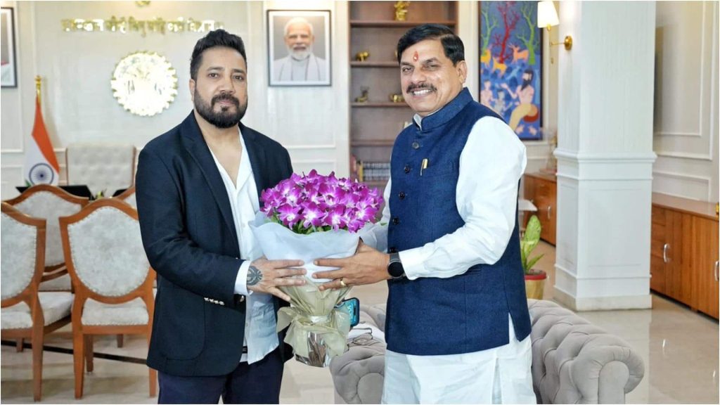 गायक मीका सिंह ने मध्य प्रदेश के मुख्यमंत्री मोहन यादव से की मुलाकात, सामने आईं तस्वीरें