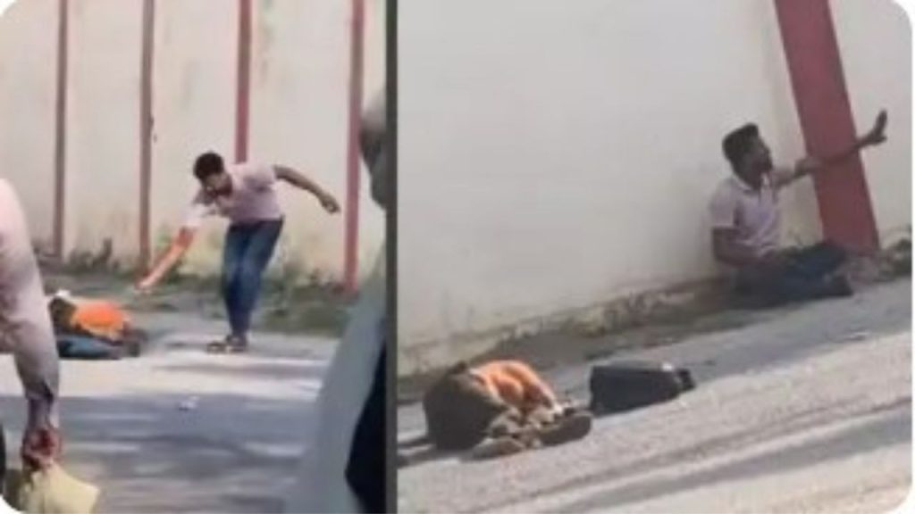 ग्वालियर में रूप सिंह क्रिकेट स्टेडियम के बाहर 12 सितंबर को अरविंद परिहार...