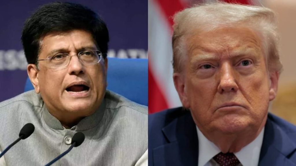 अमेरिका से तनाव के बीच कॉमर्स मिनिस्टर पीयूष गोयल ने मंगलवार को एक बार फिर...