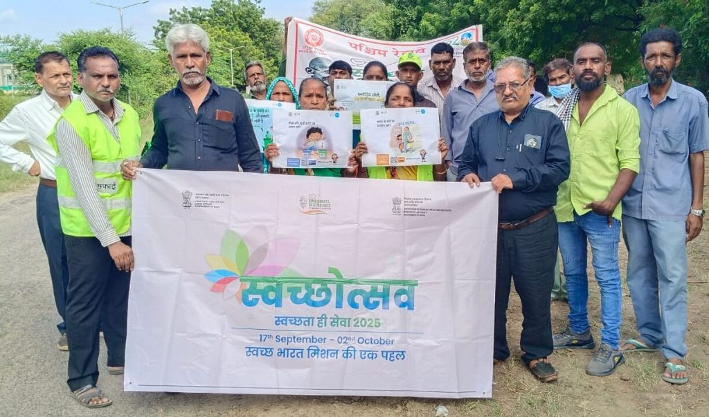 અમદાવાદ રેલવે મંડળમાં ‘સ્વચ્છતા હી સેવા-2025’ અંતર્ગત ડોર ટુ ડોર...